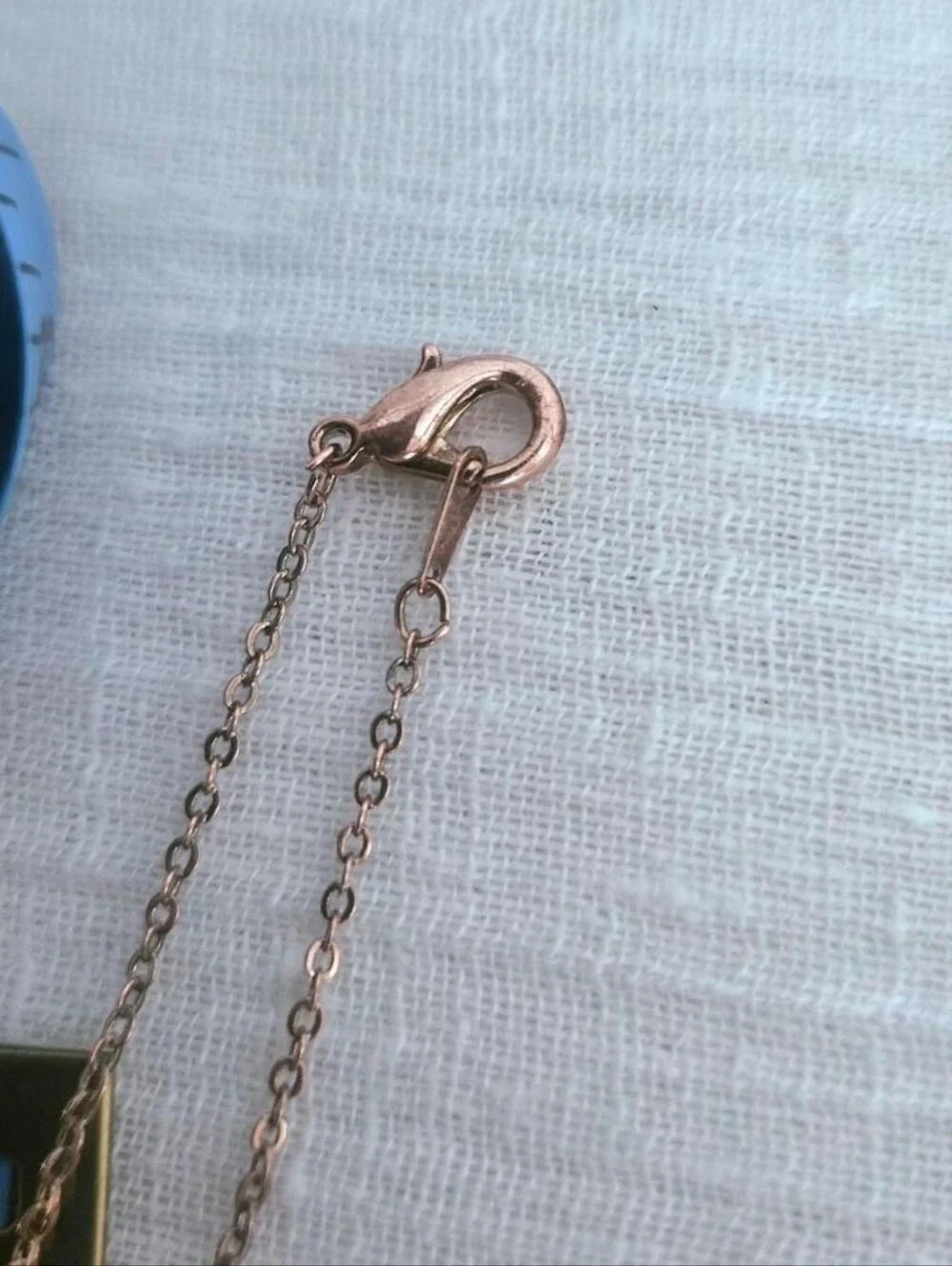 Vintage Gold Plated Pearl Pendant Necklace